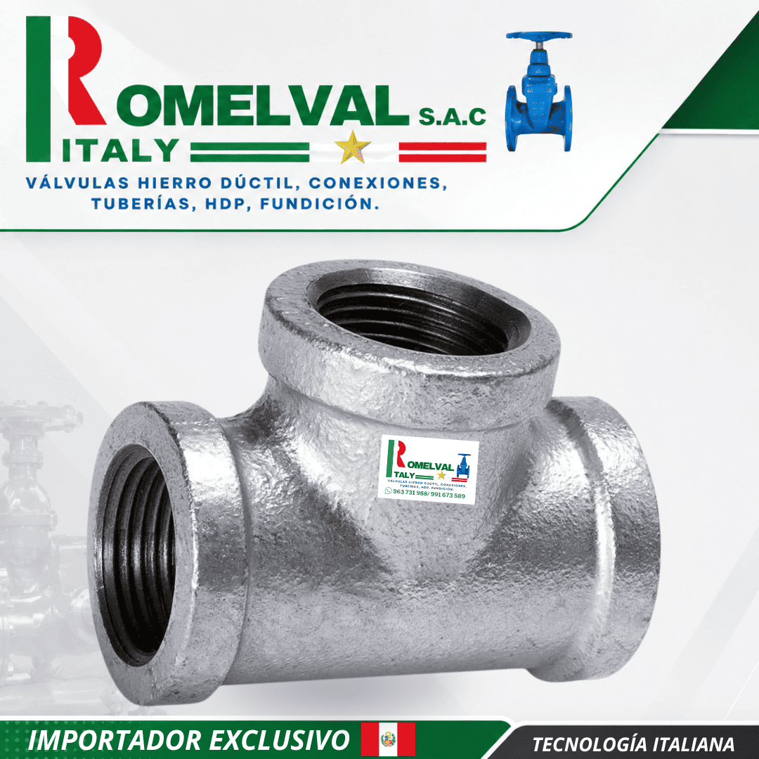 Tee galvanizado